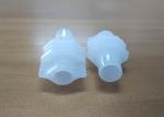 8.6mm Diameter Pour Spout Caps for Stand Up Juice Pouch White Color