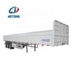 Suspension Mechanical Suspension 13000mm Length Curtain Side Wall Cargo Semi