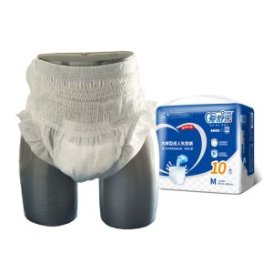 China 3-D Leak Prevention Adult Disposable Diaper with Unisex Gender and PE Film Backsheet on sale