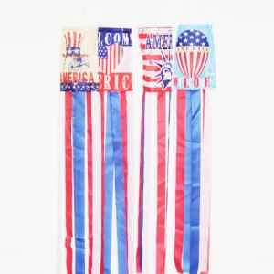 China Patriotic promotional wind sock United State factory