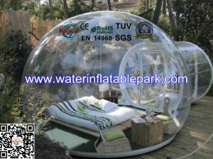 China Sports Bubble Transparent Dome Tent 6m x 4m For Advertising Trade Show factory