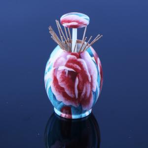 China Round 10cm Height Toothpick Holder Dispenser 7.5cm Width factory