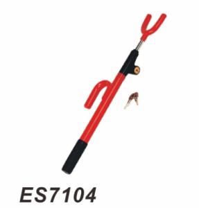 China Red Color Car Security Locks Fully Extended Overall Length 26.75 Inch factory