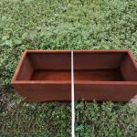 Low Maintenance Outdoor Corten Steel Pot Frost Resistance