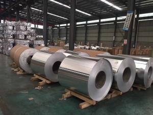 China ID 508mm / 610mm Color Aluminum Coil With 2/1 Coating Structure factory