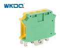 JUISLKG 35 Compact Universal Electrical Terminal Block Yellow Green Color