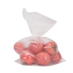 Clear Food Packing Flat Poly Bags On Rolls Bio Degradable HDPE Material And