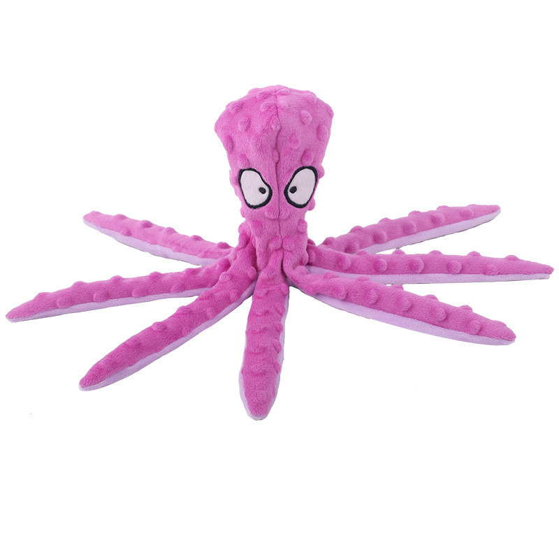 Octopus Shell Pet Plush Toy Bite Sound Cat Dog Products