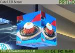 Outdoor Magic Rgb Advertising P3.9 3.91 Led 3D Cube Video Wall Screen Square