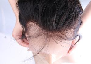 China Pre Plucked Lace Frontal Virgin Straight Human Hair Ear To Ear Extension factory