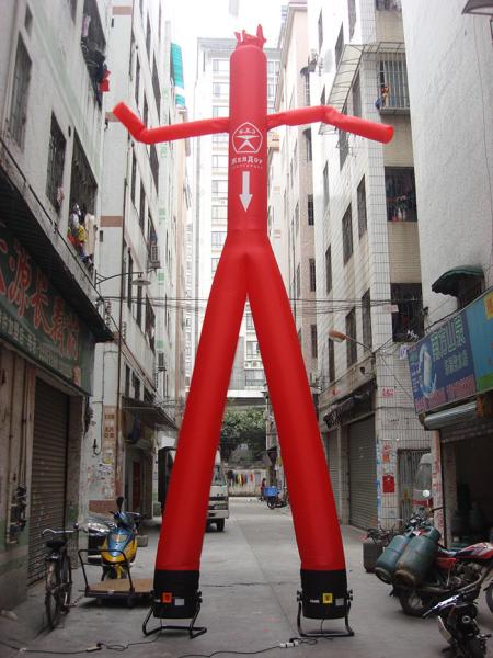 Oxford Cloth Inflatable Advertising Products 1 Leg Inflatable Sky Dancer for