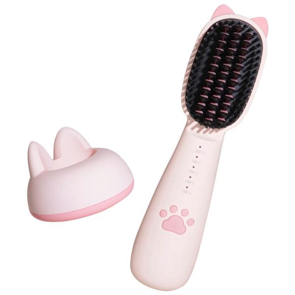 2600mAh Cordless Child Electric Hair Brush USB Chargeable Cute Hair Straightener