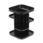 Spinning holder storage rack 360 degree rotation square cosmetic makeup storage