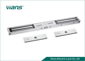 China 5 years warranty 800lbs LED Lock status monitored Electric Magnetic Lock for double interior door factory