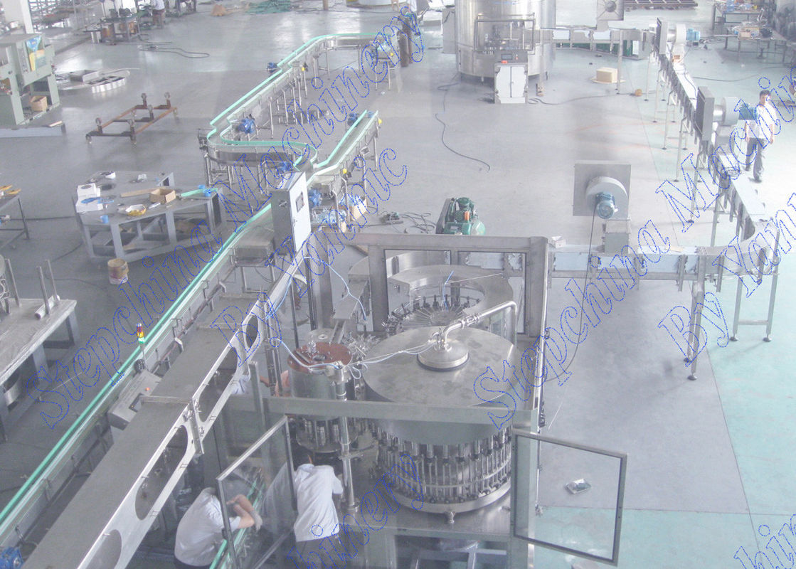 Stainless Steel 304 Bottled Water Production Line 10000BPH / Water Filling Machinery