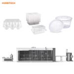 Snacks 120mm Food Packing Container Making Machine PP PS Mould 198KW