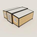 Aluminum Window 20/40Foot Double-Wing Tiny House for Bedroom Living Room Kitchen