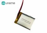 803040 Small 3.7V Rechargeable Battery 3.7Wh 1000mAh With JST-PH-2P Connector