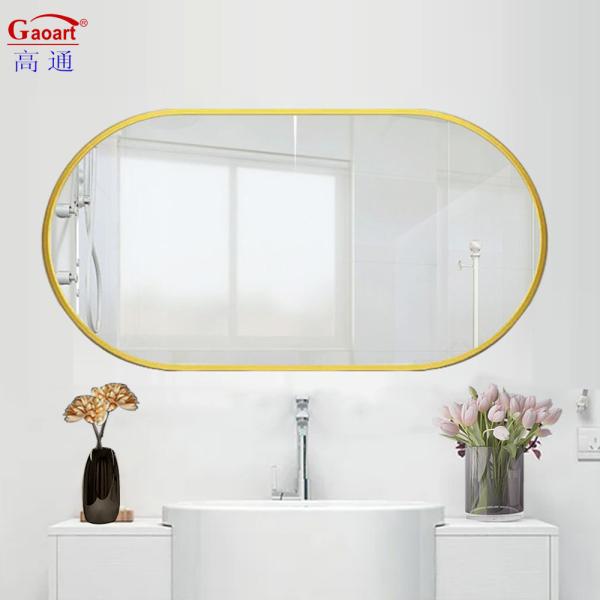 Custom Bedroom Decoration Wall Mirror Genuine Frameless Full Length for Everyday