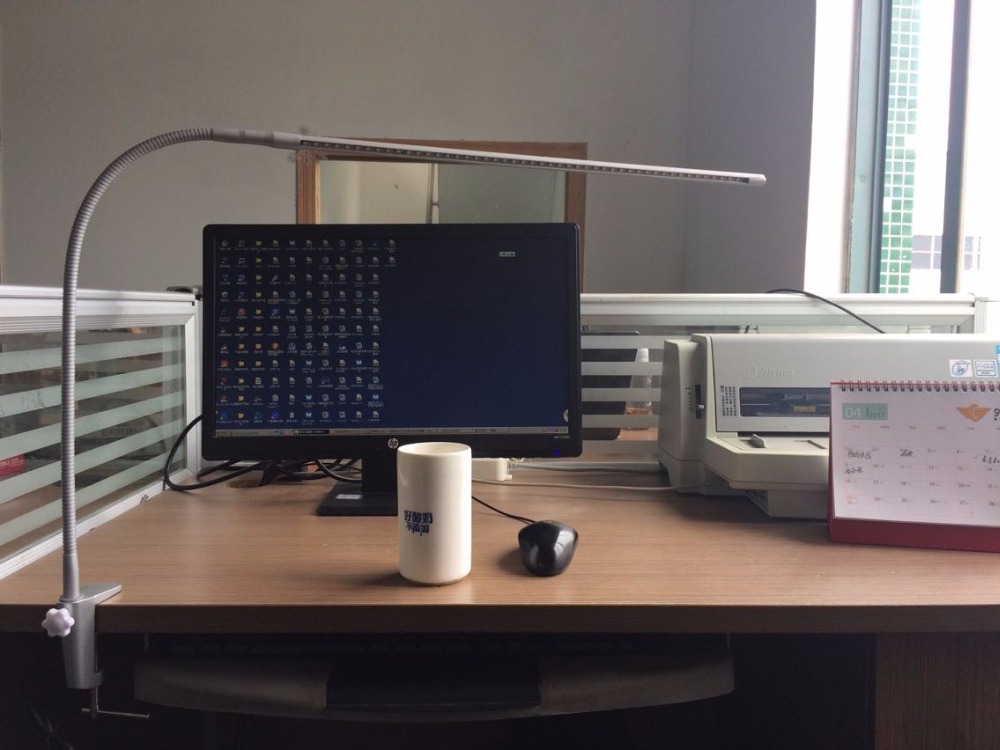 Reading Room Lighting Solution Flexible LED Desk Lamp with Color Rendering Index Ra 80