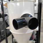 Powerful 900*550*1850mm Sawdust Cyclone Dust Collector Vacuum Cleaner for