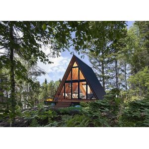 Australia Standard Light Steel Prefabricated Triangle Building With WPC Board