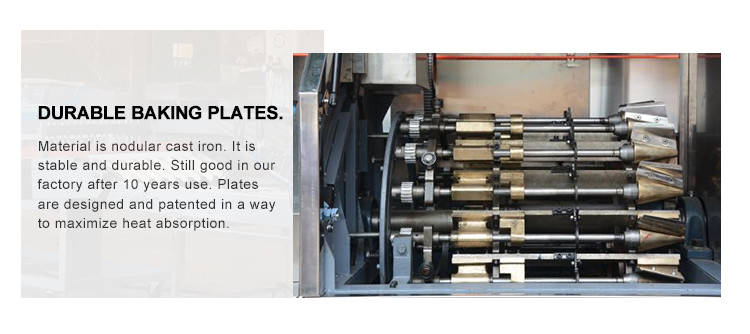 107 Plates Sugar Cone Production Line 14kg / Hour 1.5kw