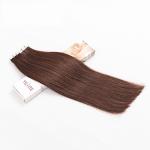 Brazilian Peruvian PU Tape Hair Extensions , Glue In Hair Extensions Bundles