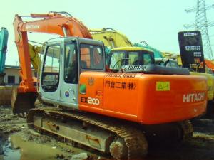 China Used HITACHI EX200-5 Excavator Beautiful factory