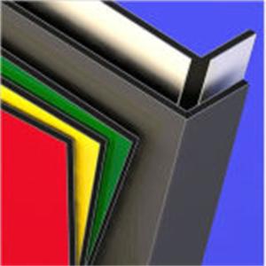 China Glossy Red Aluminum Composite Cladding Panels 1240mm For Interior Signage factory