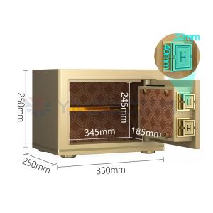 China Dual Alarm Electronic Lock Office Safe Box Anti-Theft H250mm factory