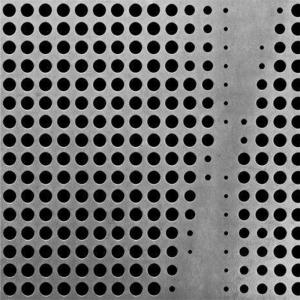 China ASTM 304 Perforated Stainless Steel Sheet Hot Rolled Plate Round Hole 10mm factory