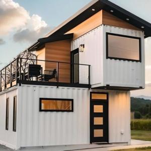 China Convenient Container House Expandable 2 Story Modern Container Homes factory