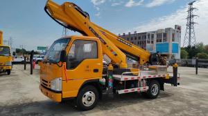 China 7.00R16 Tire Type Diesel Aerial Platform Truck For Efficient Vertical Access factory