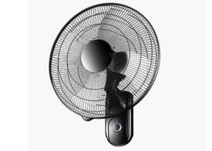 China 45W 5 Blade Electric Wall Fan For Workshop , 3 Speed Wall Mount Oscillating Fan factory