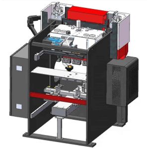 China Double Sided Quick Clamp Metal Hydraulic CNC Press Brake Machine 80t/2000 160t/3200 factory