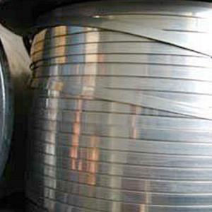 China Industrial Ss Flat Wire Flat Type High Tensile Strength Binding Wire factory