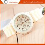 Candy Color Rose Gold Silicone Watch Geneva Watches Jelly Watch OEM Kids Watch