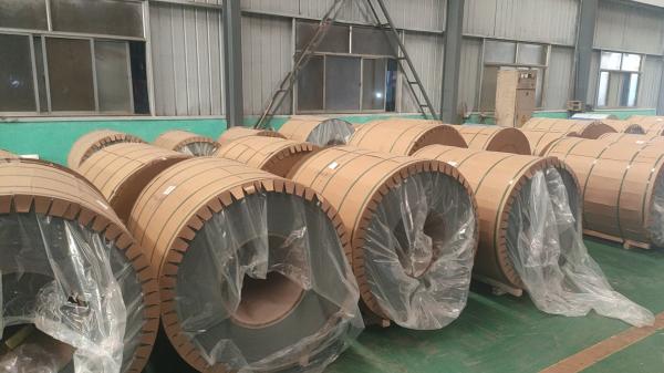8-35 Microns Alloy Prepainted Aluminum Coil With OEM Steel Or Wooden Packing 2