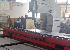 China 30kw Motor VH500 CNC Vertical Band Saw For Heavy Duty Cutting factory