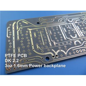 China 60mil F4BM220 High Frequency PCB Double Sided Immersion Gold Circuit factory
