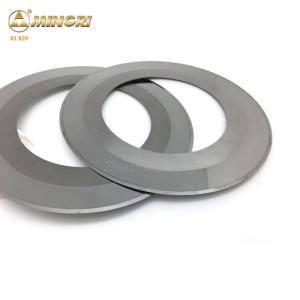 China Corrugated Cardboard Tungsten Cutting Tools Carbide Slitter Blade Wear Resistance factory