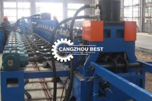 China 2.0mm steel 2 Waves W Beam Guardrail Machine factory