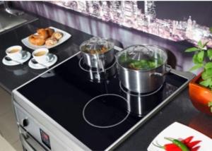 China 6600w 24 Inch Built In 3 Burner Ceramic Cooktop factory