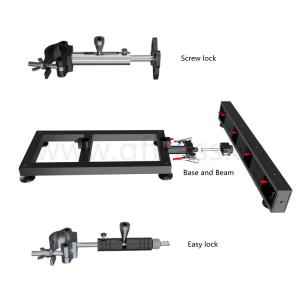 China Customized 0.92m Length LED Screen Truss Wall Ground Stand Support factory