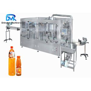 Stable Performance Hot Fill Bottling Machine / Beverage Packaging Machine