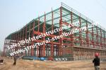 Q345 Customized Light Prefab Steel Buildings Engineering Shed