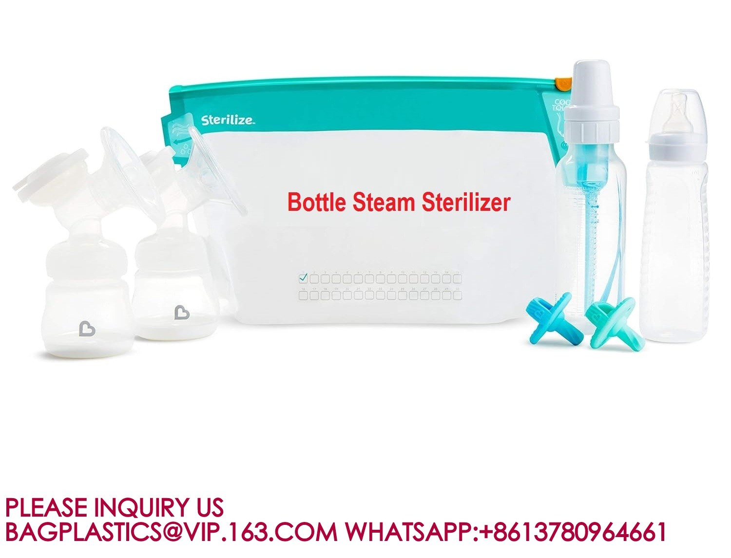 Custom Printed Microwave Sterilised Bag Microwaveable Pla Bag Microwave Sterilizer Bag