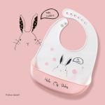 Unisex Waterproof Infant Silicone Small Bibs For Newborns 2 Year 80cm