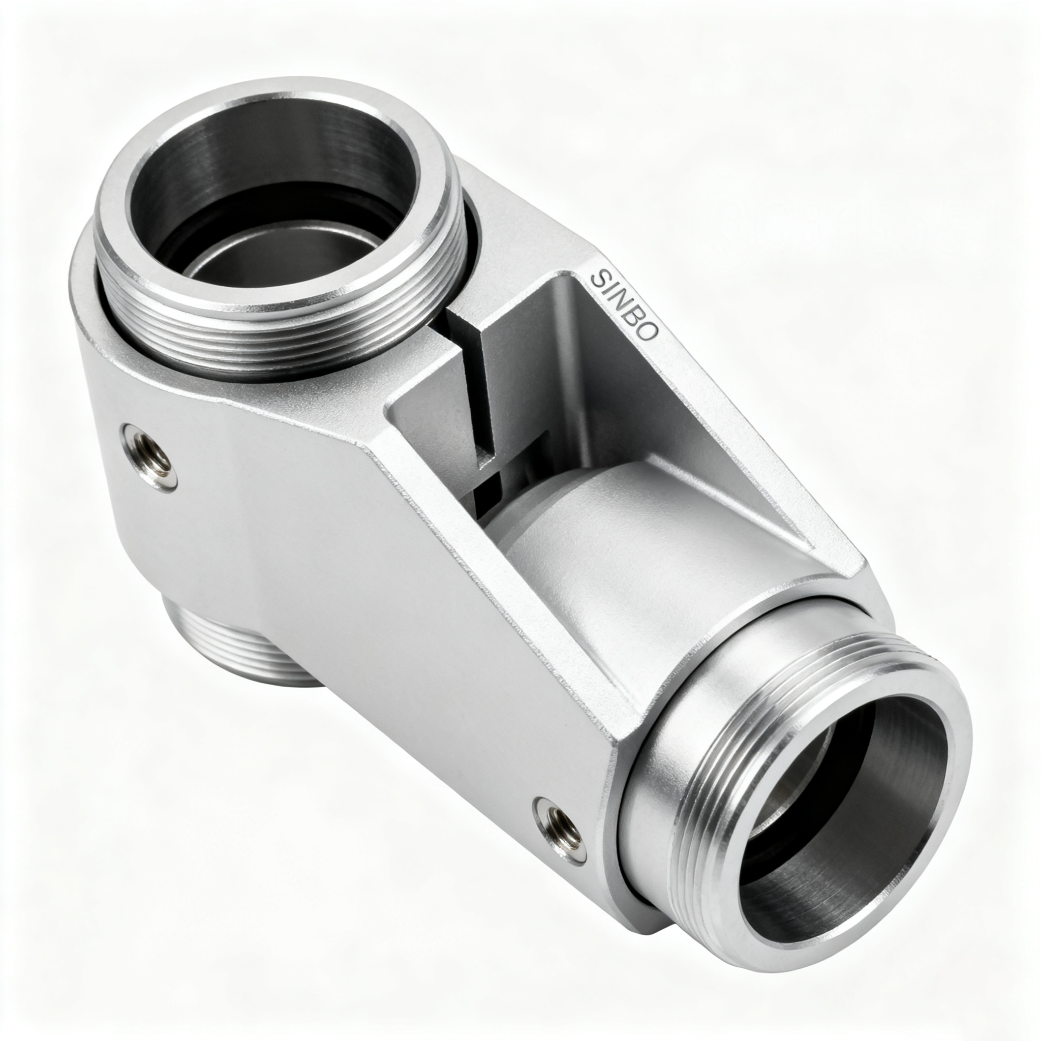 Precision CNC Machining China Custom Titanium Alloy Spacecraft Connecting